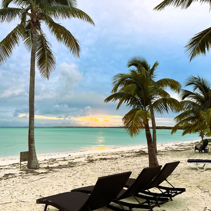 Sunrise on beach