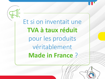 TVA à taux réduit pour le Made in France