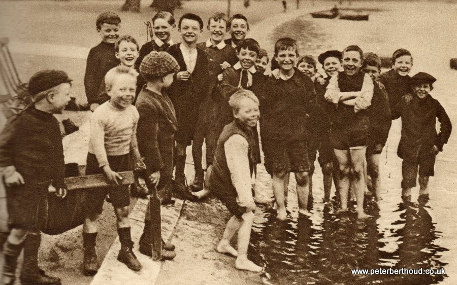 Boys in the Serpentine, circa 1926