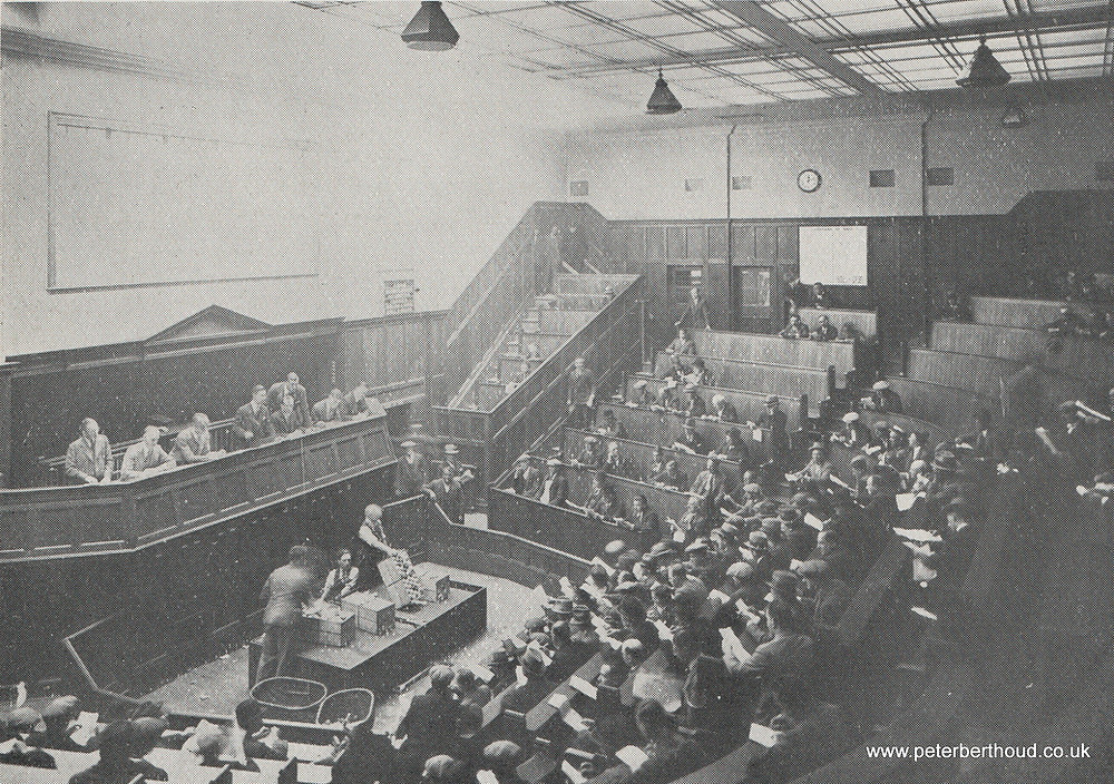 Auction Selling of Fruit London Fruit Exchange (1930)
