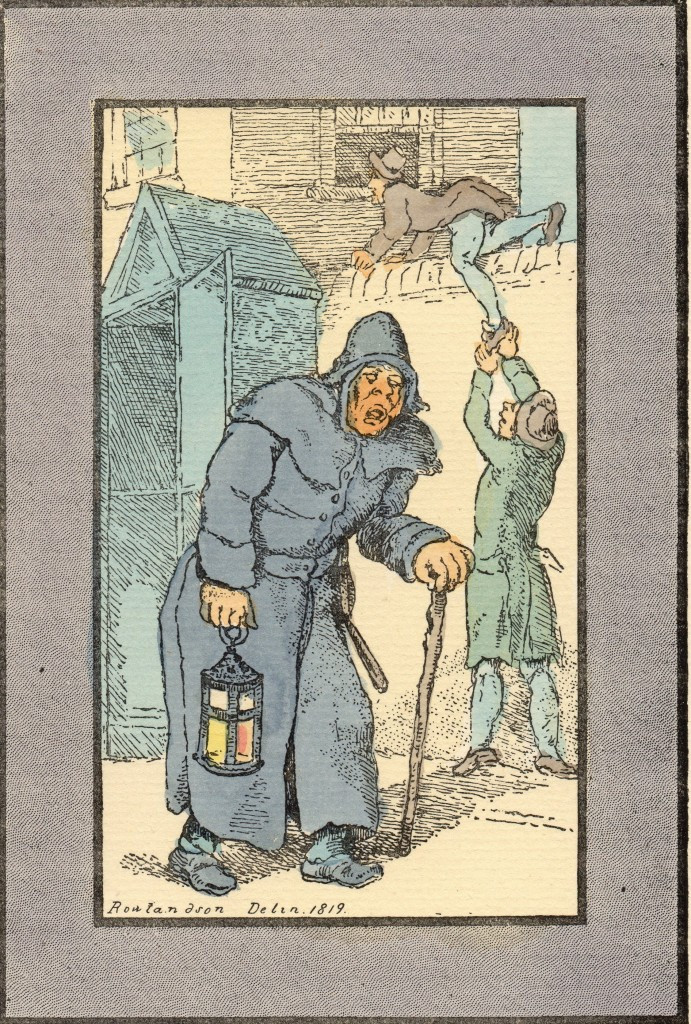 London Cries - The Watchman "Past one o'clock, an' a fine morning!"