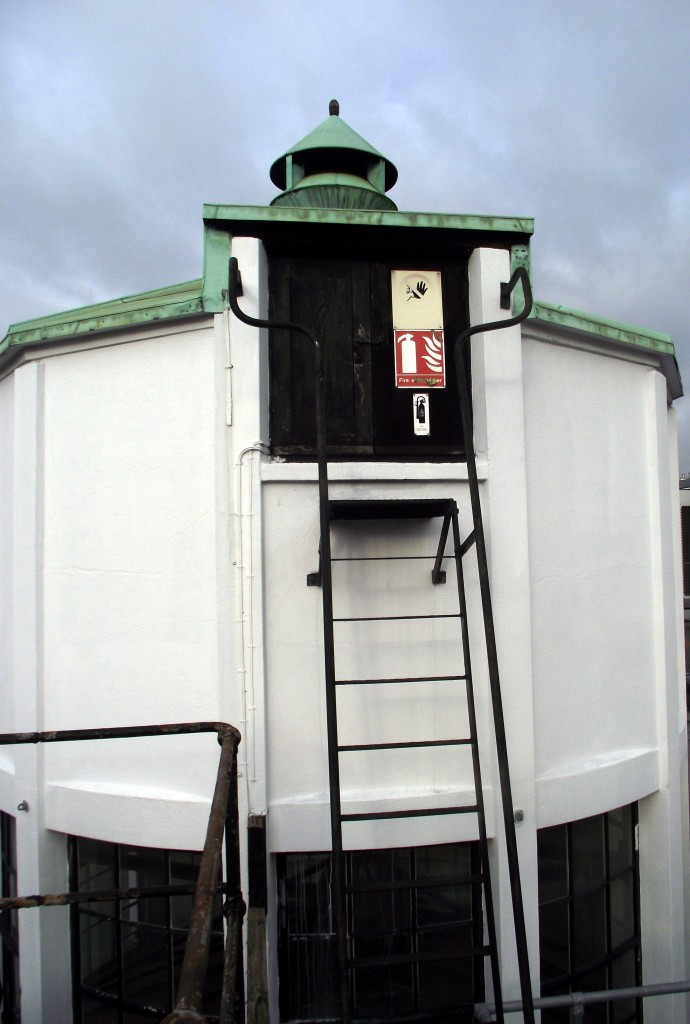 Access shaft to Royal Institution lift