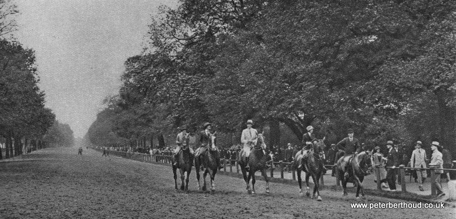 Riding in Hyde Park - 1920s