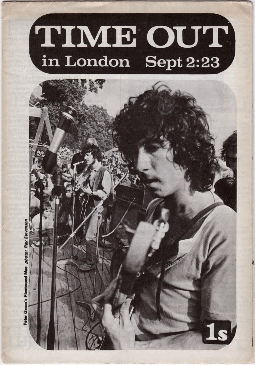 Time Out in London Sept 2