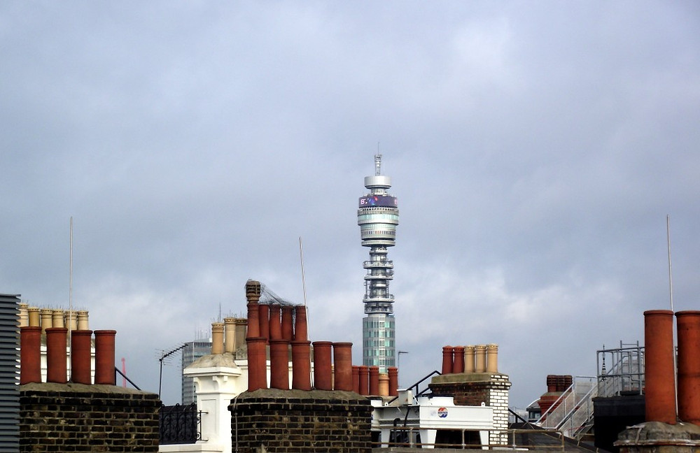 View from the roof of the Royal Institution