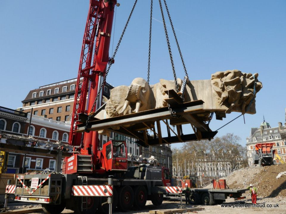 Endangered Species sculpture salvaged