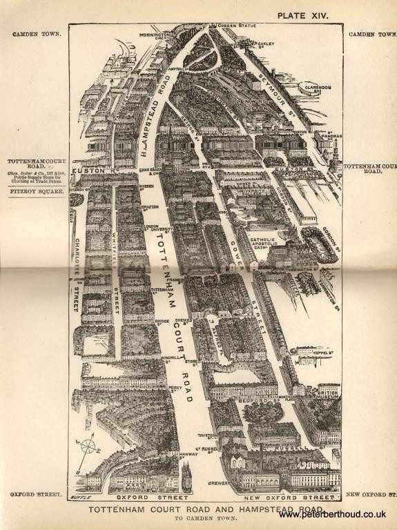 Plate IV. Tottenham Court Road and Hampstead Road