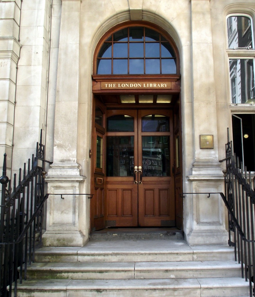 The London Library entrance on St James's Square