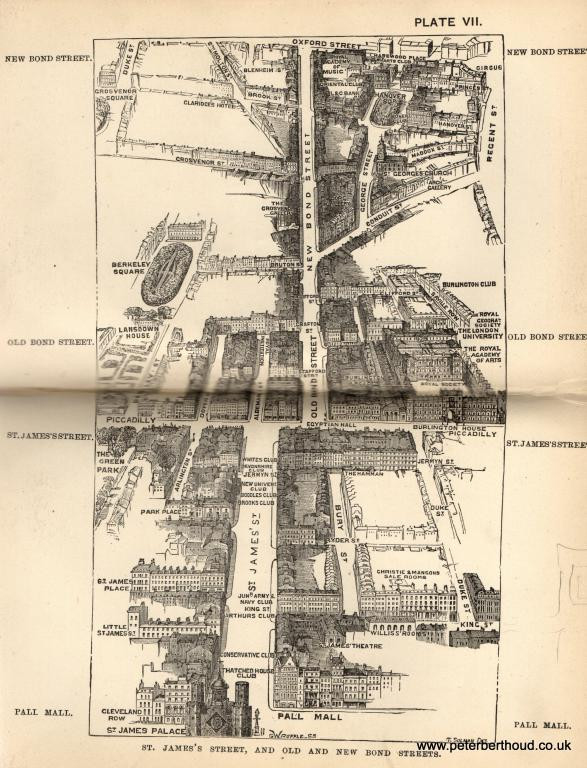 Plate Vii. St James's Street and Old and New Bond Streets