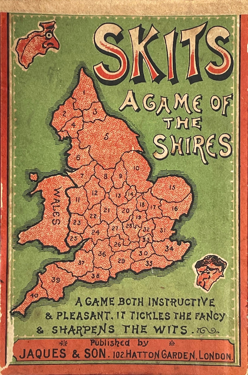 Skits: A Game of the Shires box