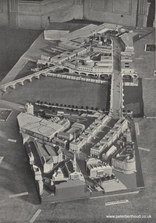 Model of Scheme for Charing Cross Bridge by Ernest Herbert