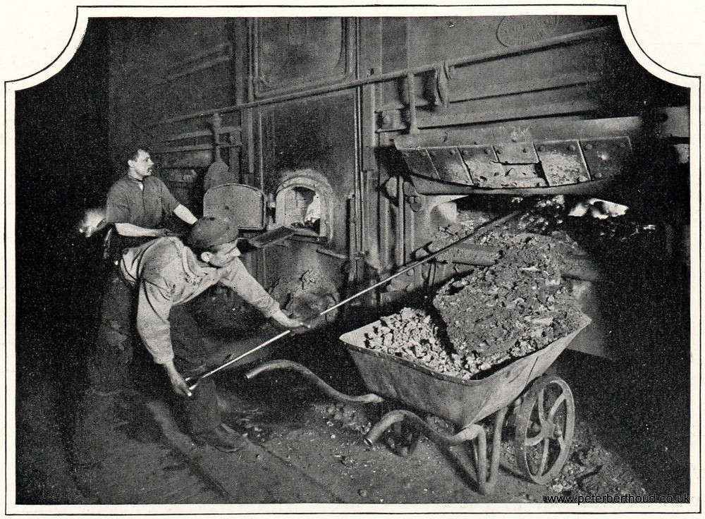 Men loading rubbish into the Dust Destructor, Shoreditch, 1902