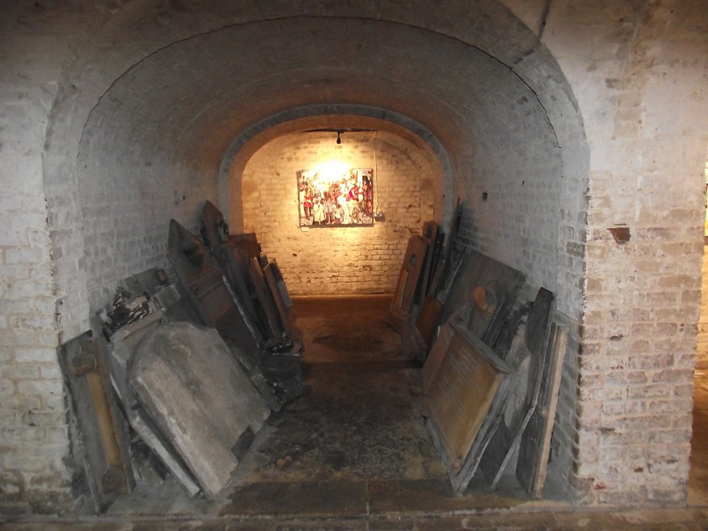 Exhibition Space in Crypt of St Pancras Church