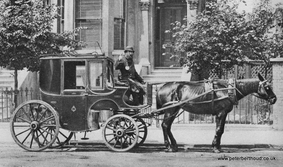 Cab, circa 1890