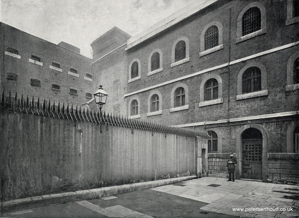 The Central Courtyard at Newgate Prison