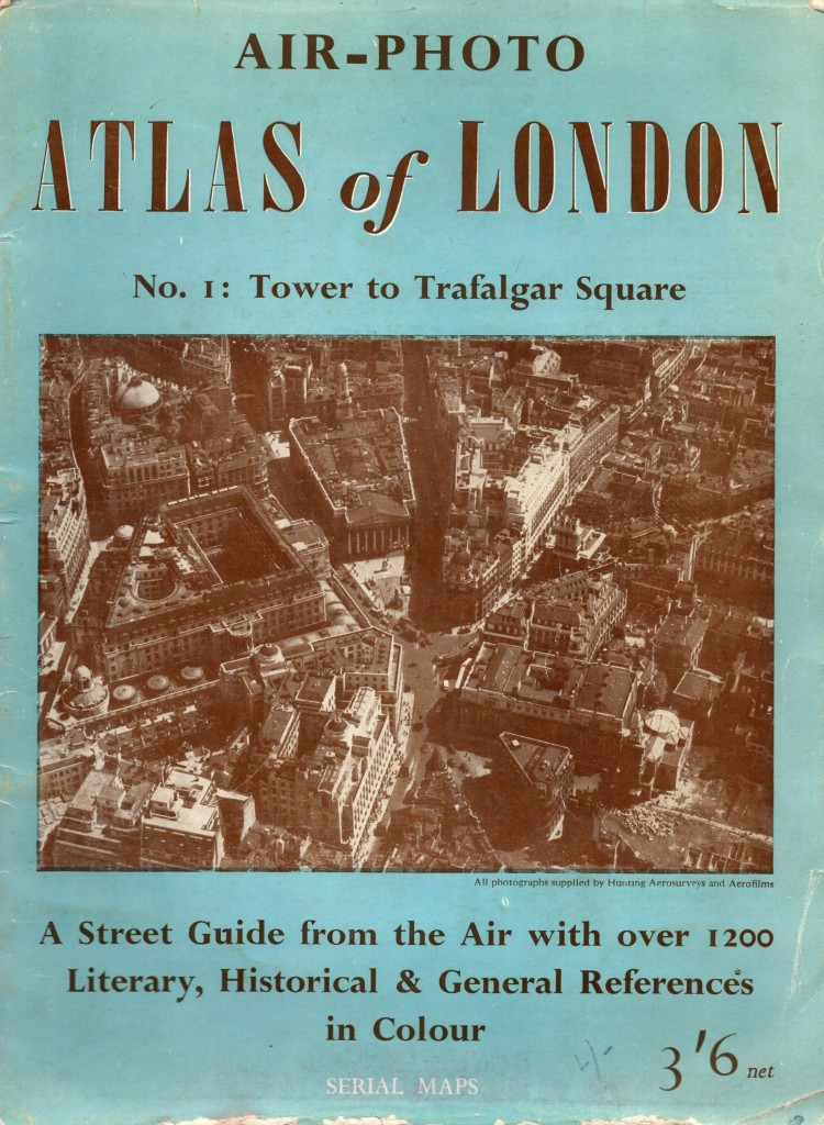 AIR-PHOTO ATLAS of LONDON, A street Guide from the Air with over 1200 Literary, Historical and General references in Colour - Serial Maps