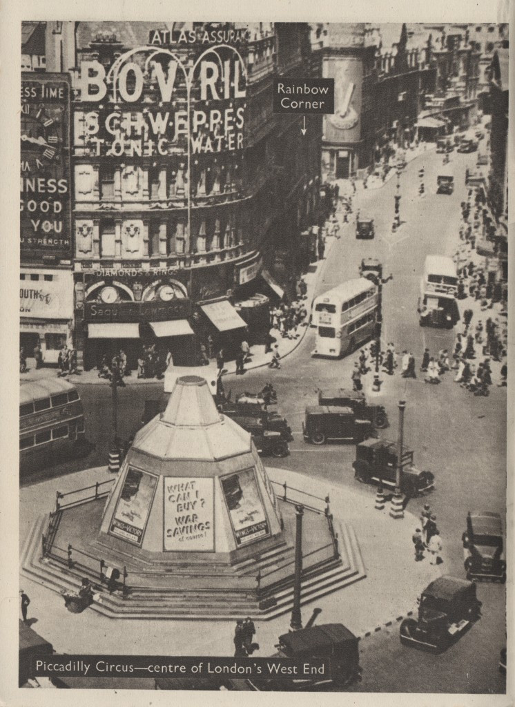 Piccadilly Circus - centre of London's West End