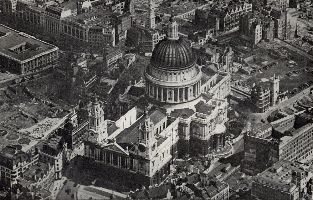 St Paul's Cathedral, Air-Photo Atlas of London