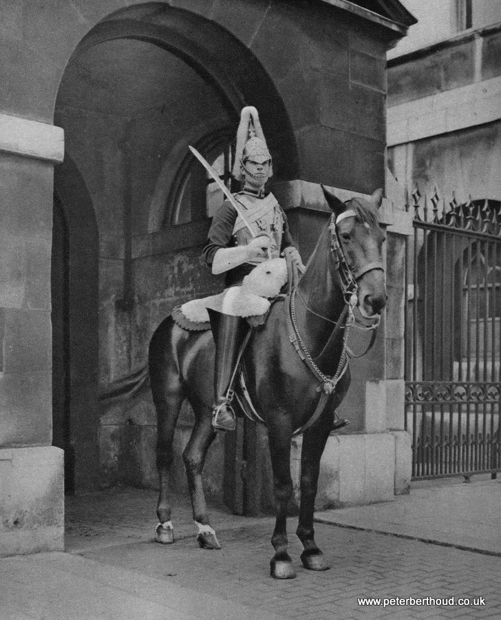 A Lifeguard at Horse Guard's - 1920s