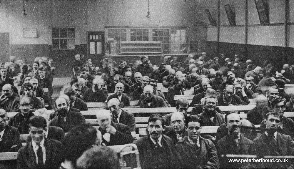 Inside the Salvation Army Shelter at Blackfriars Road, mid 1930s.