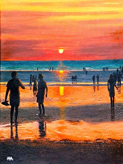 Twilight Shadows, Mindil Beach NT