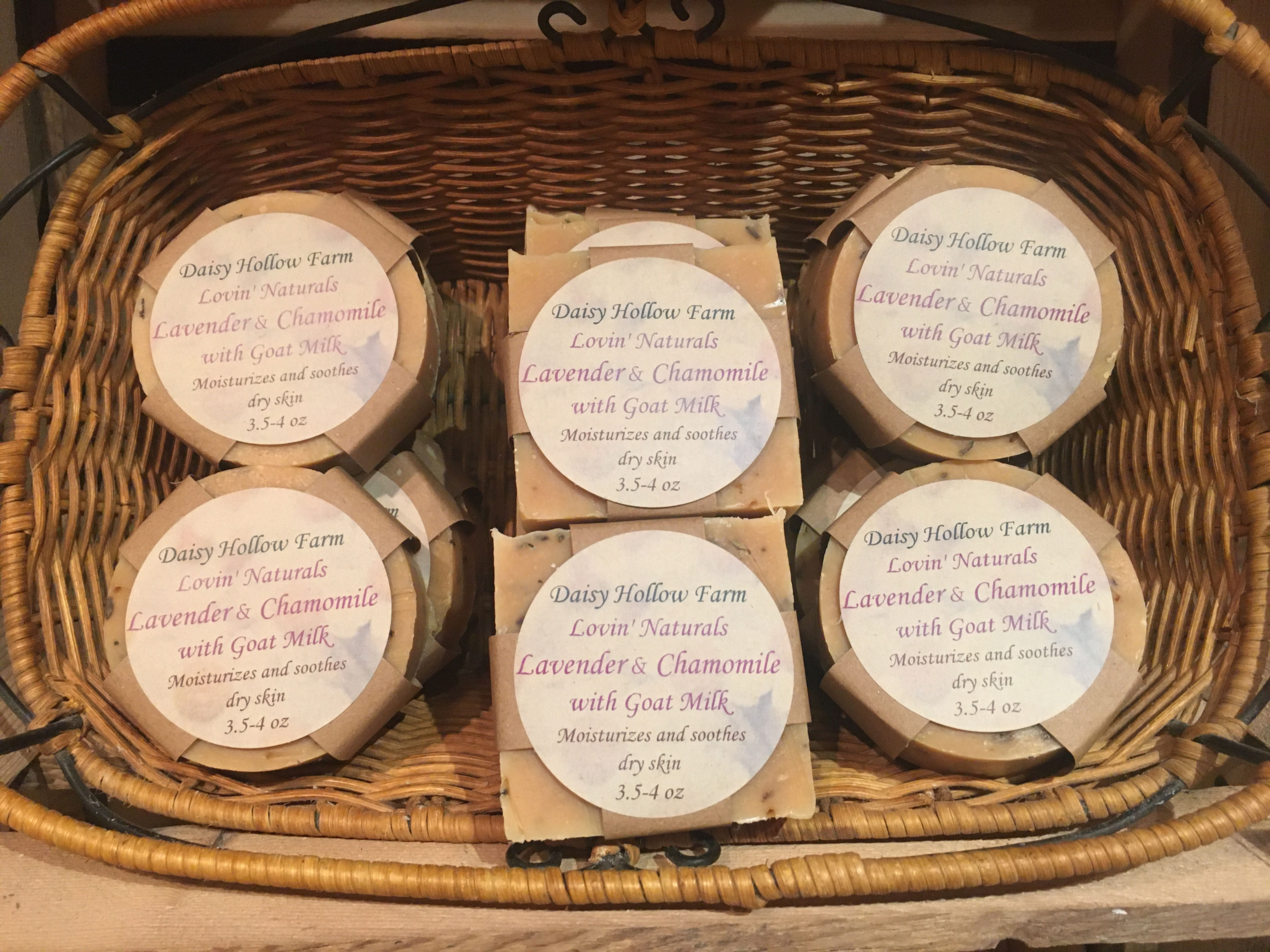 Goat Milk Soaps - 3 Varieties