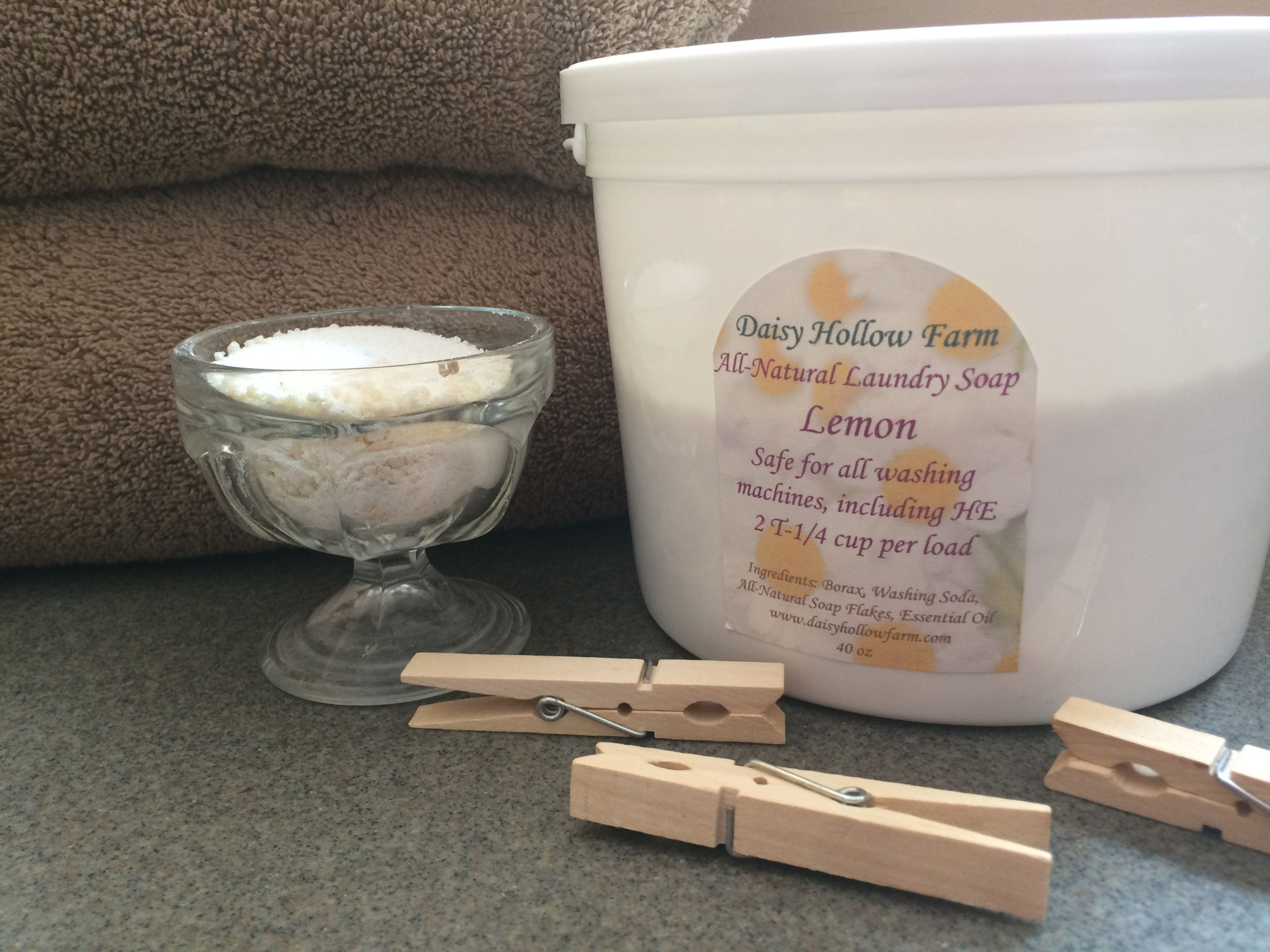 All-Natural Laundry Soap
