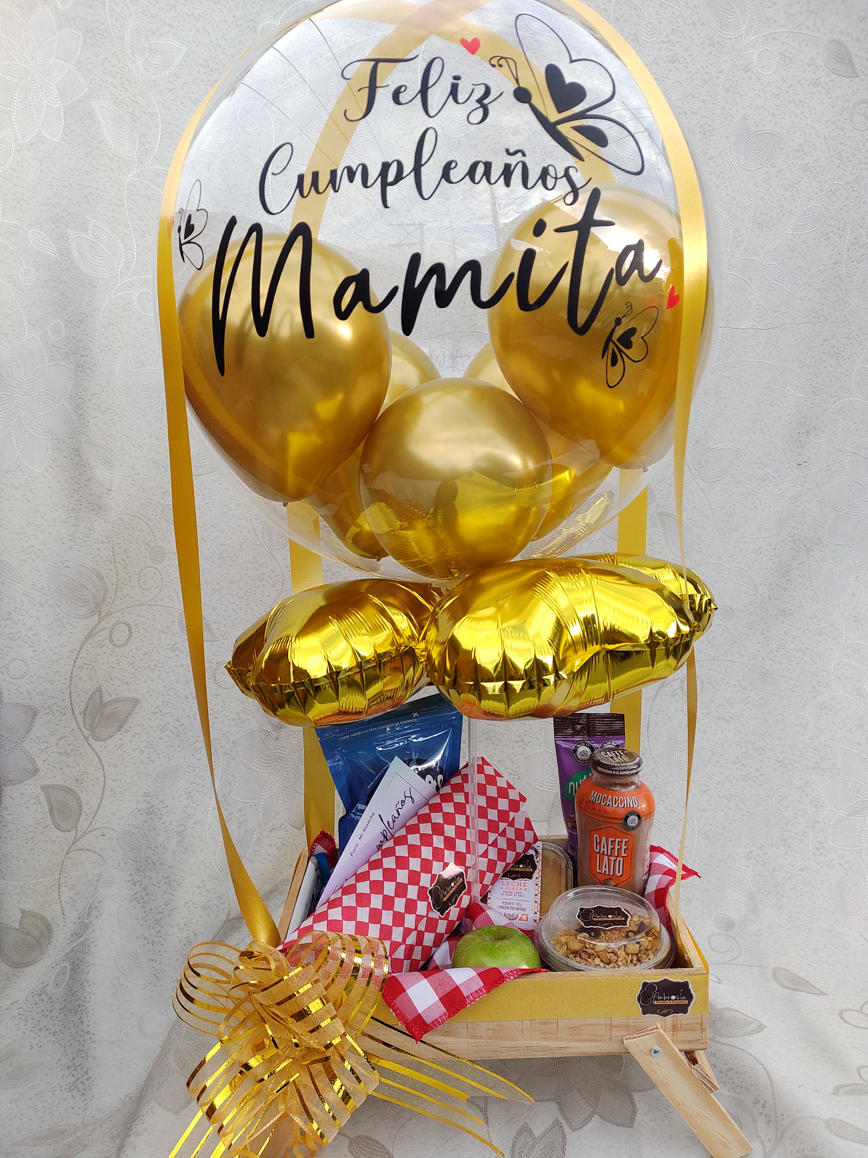 Desayuno globo burbuja