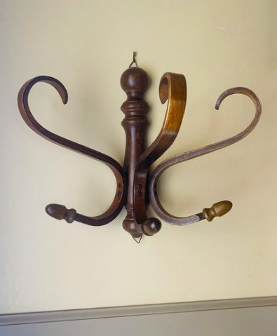 French Brentwood Coat/Hat Rack | Vintage Online