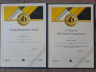 Daniela Rassler brings home two awards from E-MRS