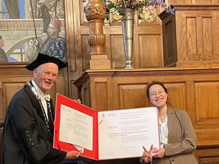 Siyu Fan graduates CUM LAUDE
