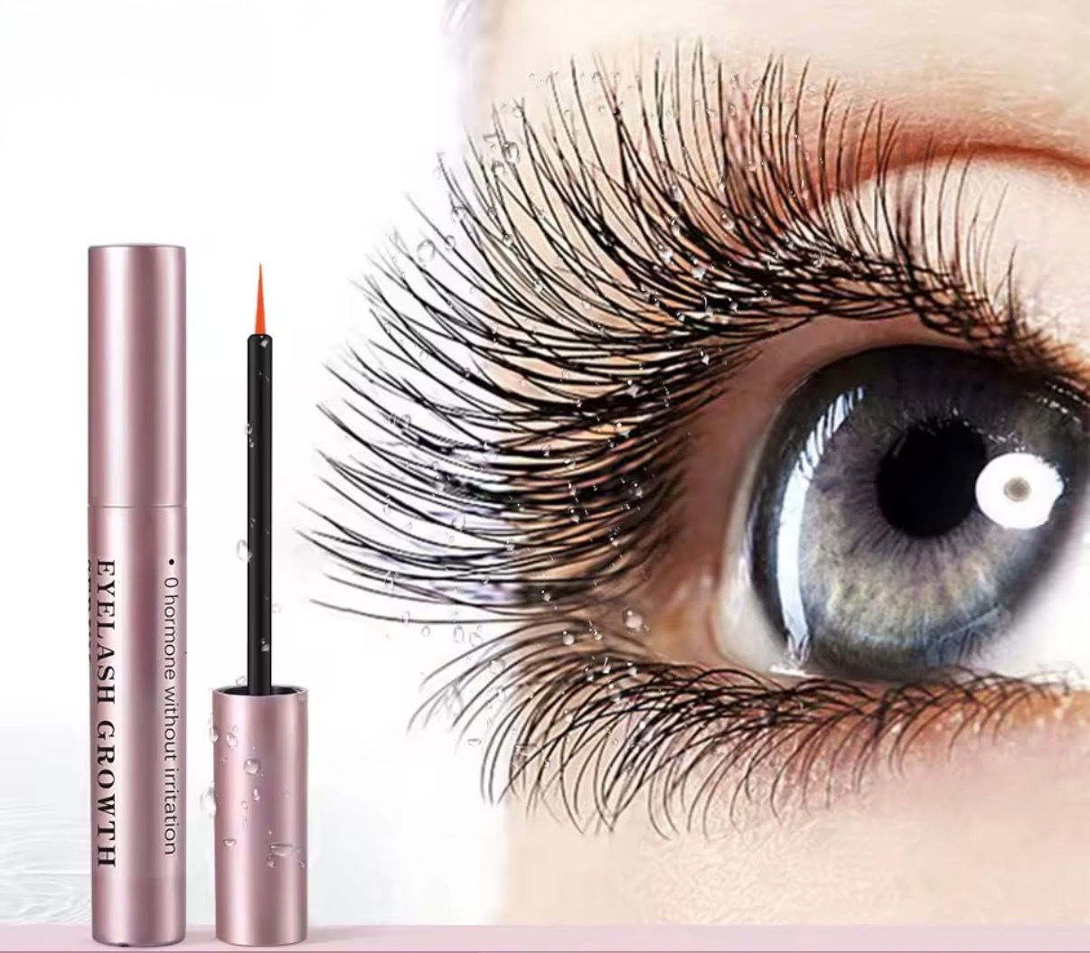 Sérum naturel pour la croissance des cils et sourcils