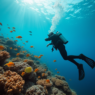 自由潛水 人魚潛水 水肺潛水