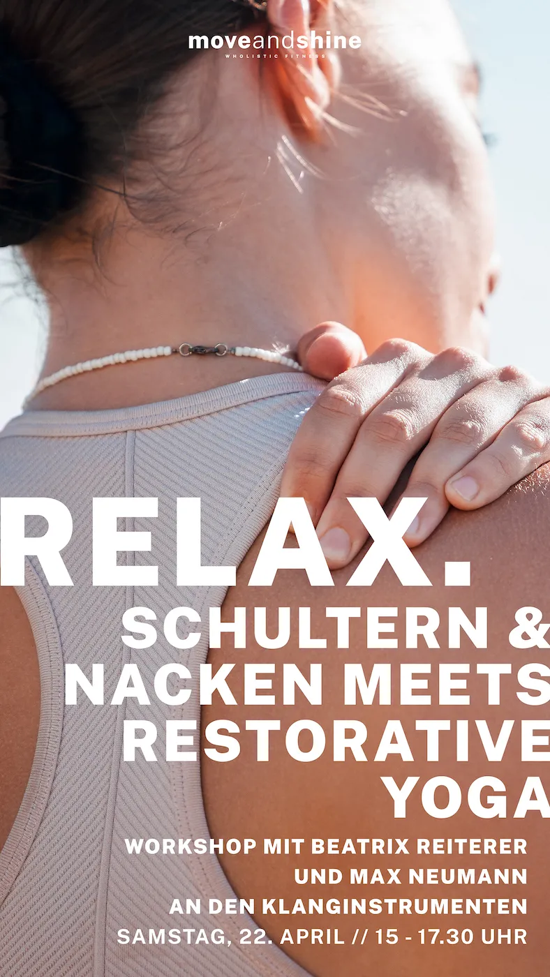 RELAX: SCHULTERN & NACKEN MEETS RESTORATIVE