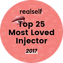 realself most loved injector badge