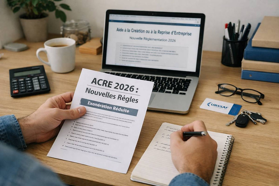 ACRE 2026 : une aide fortement réduite pour les créateurs d’entreprise