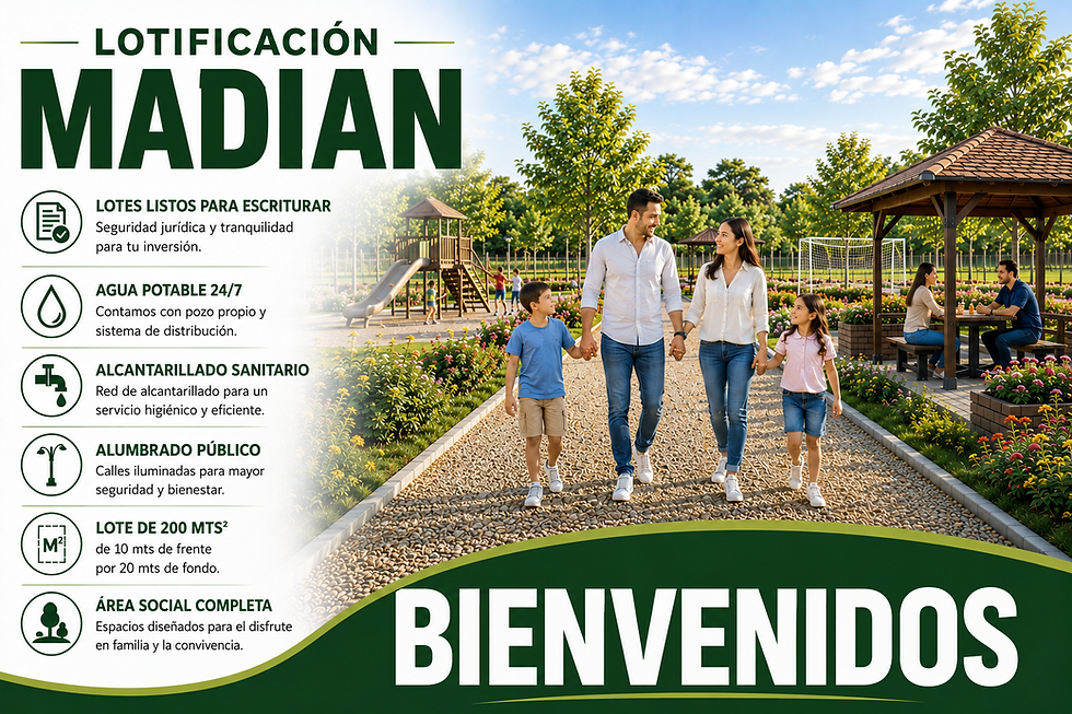 Bienvenidos a Lotificación madián 