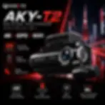 Thumbnail: AKEEYO AKY-T2 4K car dashcam product image
