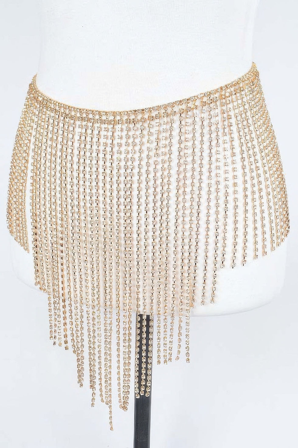 Miniatura: WOMEN'S BELT CHELSEA Cascading Rhinestones BYMANYC ® New York