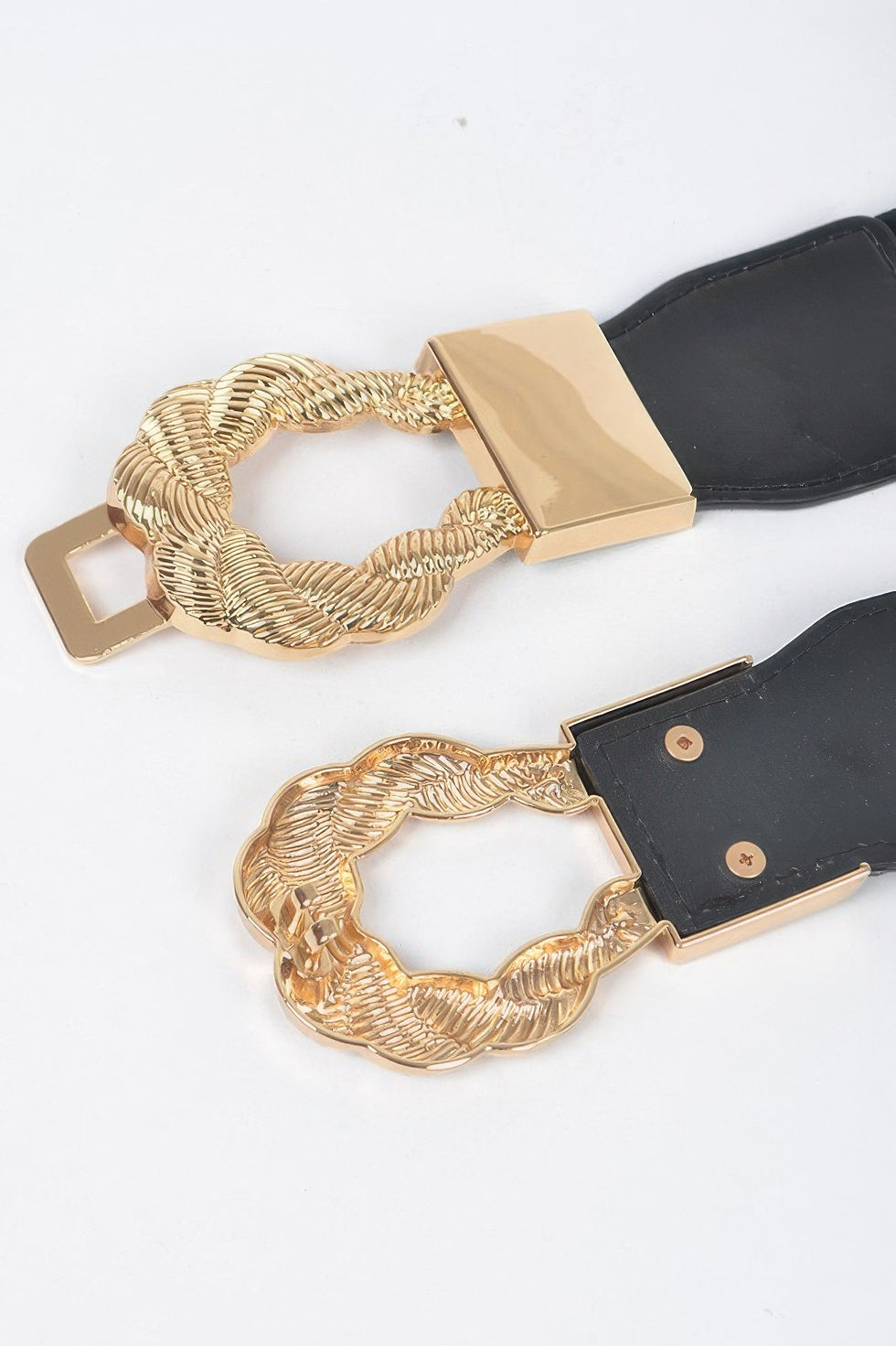 Miniatura: WOMEN'S BELT NOLITA Twist Link Elastic New Collection BYMANYC ® New York