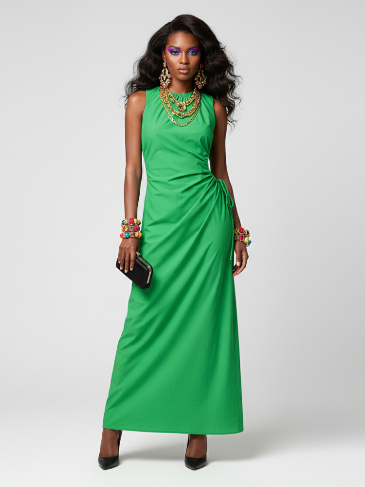 Thumbnail: BOTANICAL GARDEN Maxi Dress ECO FASHION BYMANYC ® New York