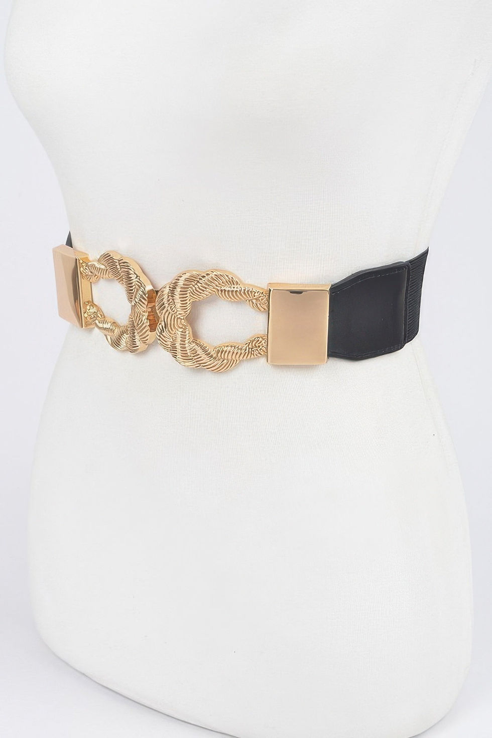 Miniatura: WOMEN'S BELT NOLITA Twist Link Elastic New Collection BYMANYC ® New York