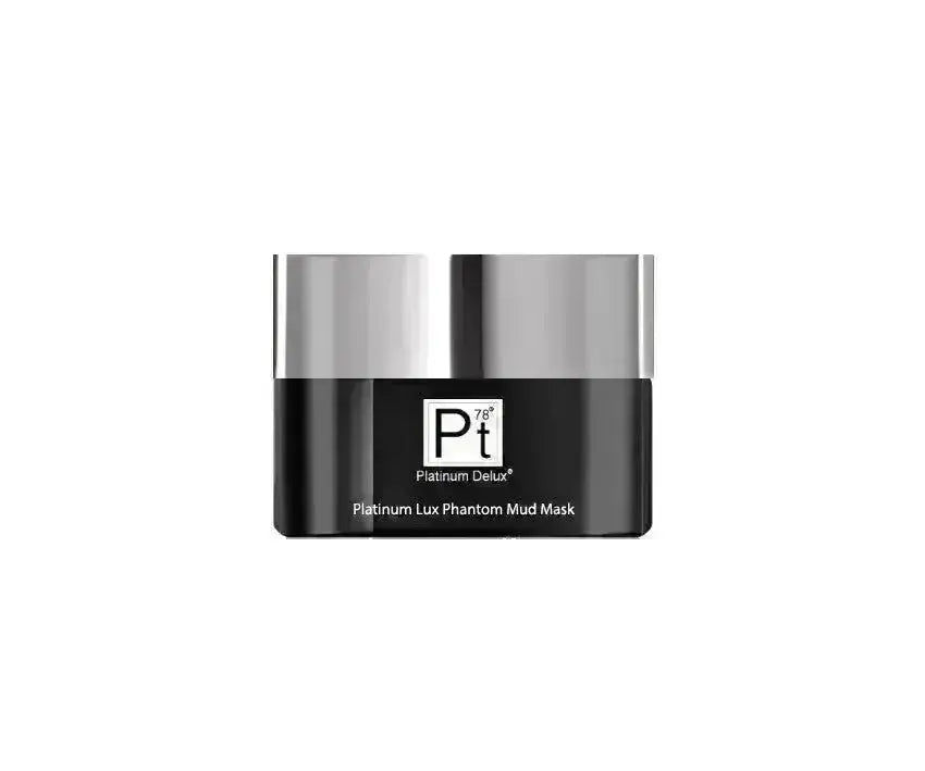 Miniatura: Black jar with "Pti Platinum Cera Platinum Lux Phantom Mud Mask"