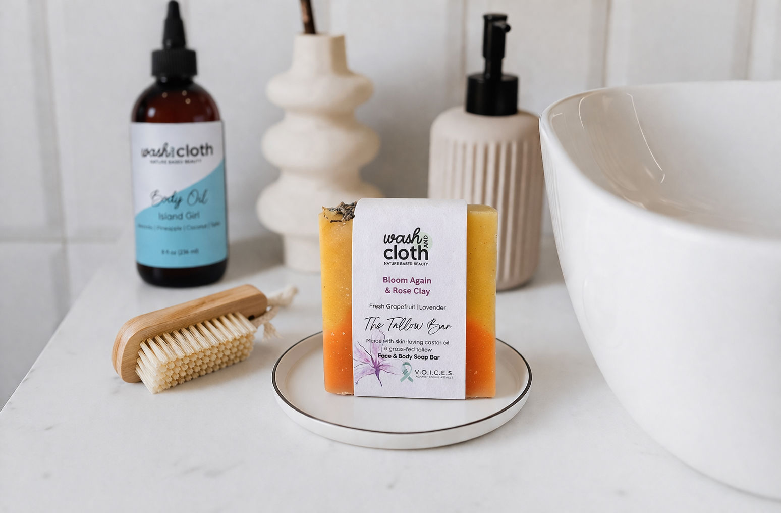 The Tallow Bar | Bloom Again & Rose Clay