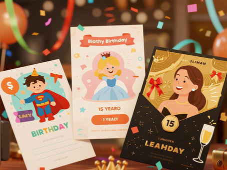 ChatGPT: 12 Powerful Prompts to Create Birthday Invitation for All Ages - Kids, Teens, and Adults