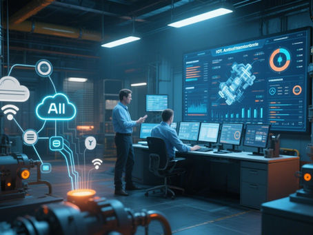 Artificial Intelligence and IoT in Industrial Maintenance: Optimize, Predict, and Act with Real-Time Data