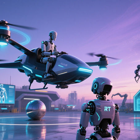 12 Tecnologias do Futuro Que Já São Reais: De Carros Voadores a Robôs Avançados
