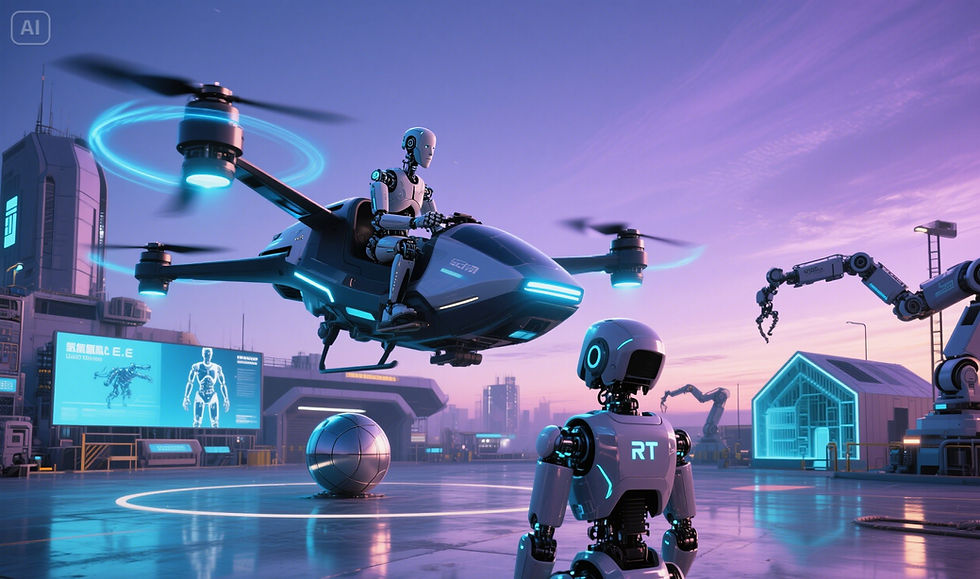12 Future Technologies That Already Exist: From Flying Cars to Advanced Robots