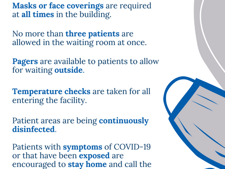 COVID-19 Saftey Measures