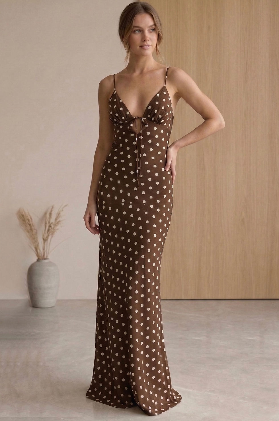 Thumbnail: Polka Dot Maxi Dress 